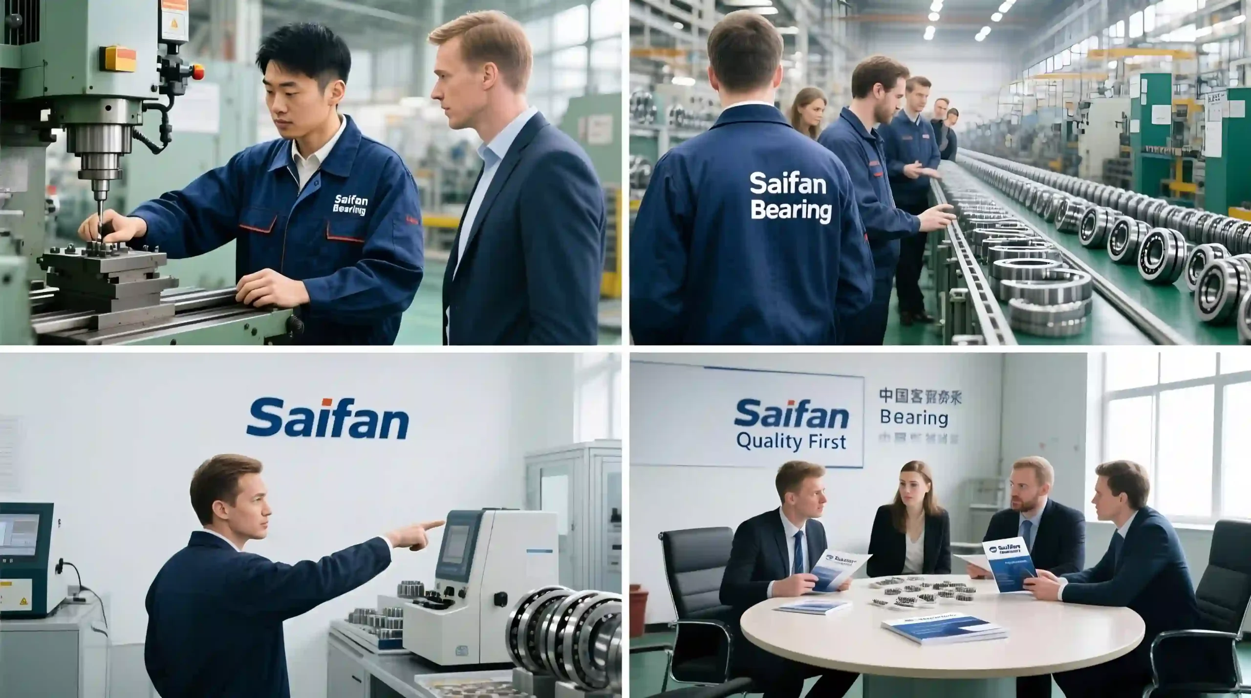 International clients visiting Saifan factory