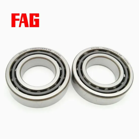 Angular Contact Ball Bearings B7040-C-T-P4s-UL FAG P4 Grade for Lathe Spindle