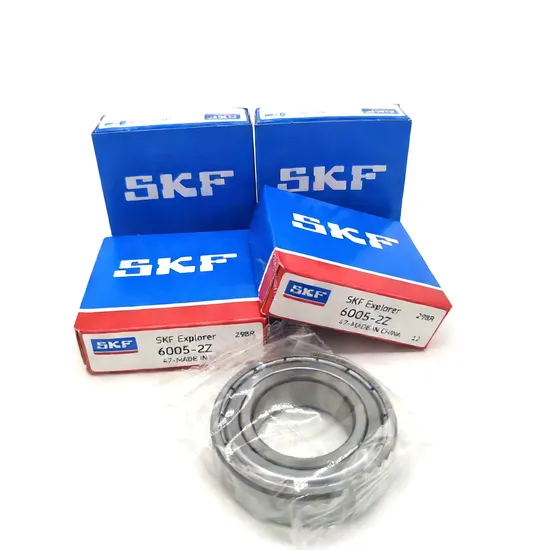 High Rotation Accuracy 6005 SKF Deep Groove Ball Bearing for Electronic Equipment 25x47x12mm