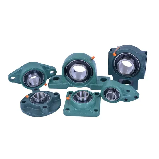 High Temperature Zinc Alloy Pillow Block Flange Bearing with Deep Groove Raceway for Industrial Machinery
