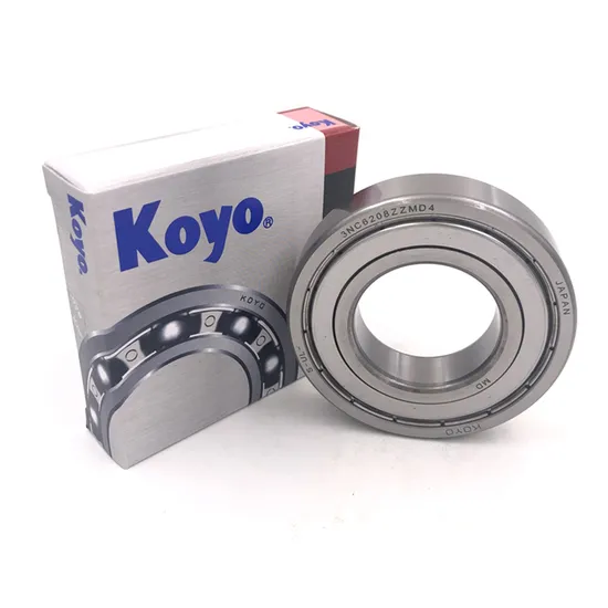 Low Vibration Deep Groove Ball Bearing 6201 12x32x10mm for Auto Parts