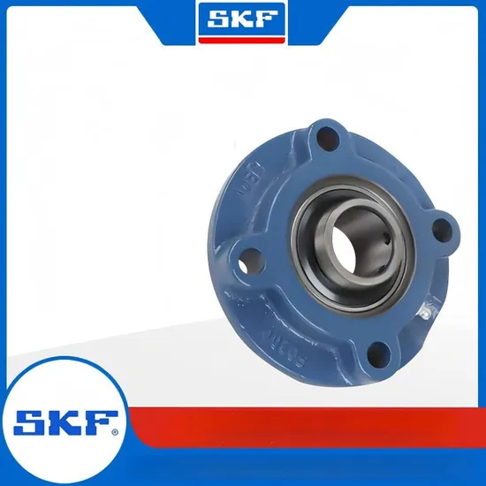 Pillow Block Bearing UCFC218 Cast Iron Housing Spherical Raceway High Temperature Resistant
