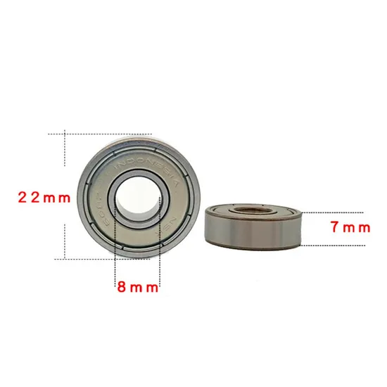 Stainless Steel Deep Groove Ball Bearing S609 8x22x7mm Low Noise for Auto Parts