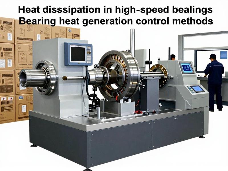 Heat dissipation in high-speed bearings