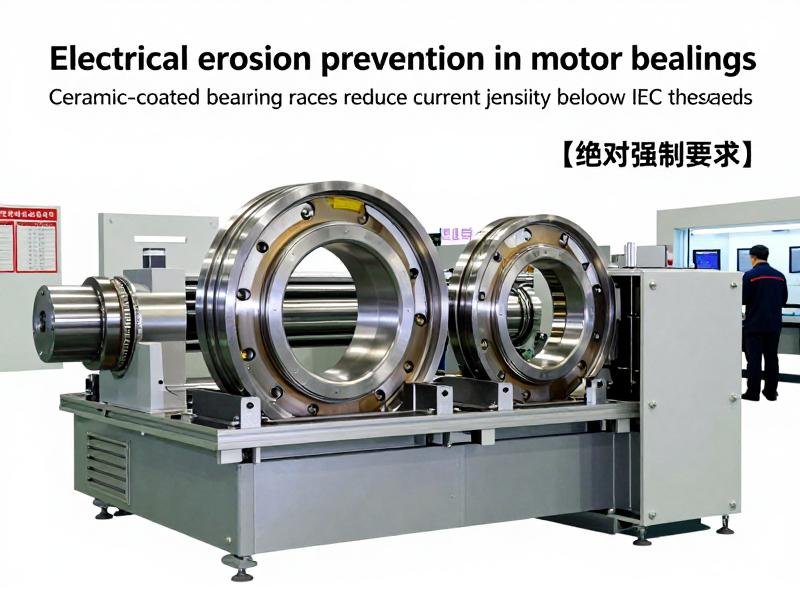 Electrical erosion prevention in motor bearings
