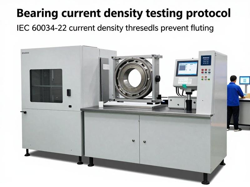 Bearing current density testing protocol
