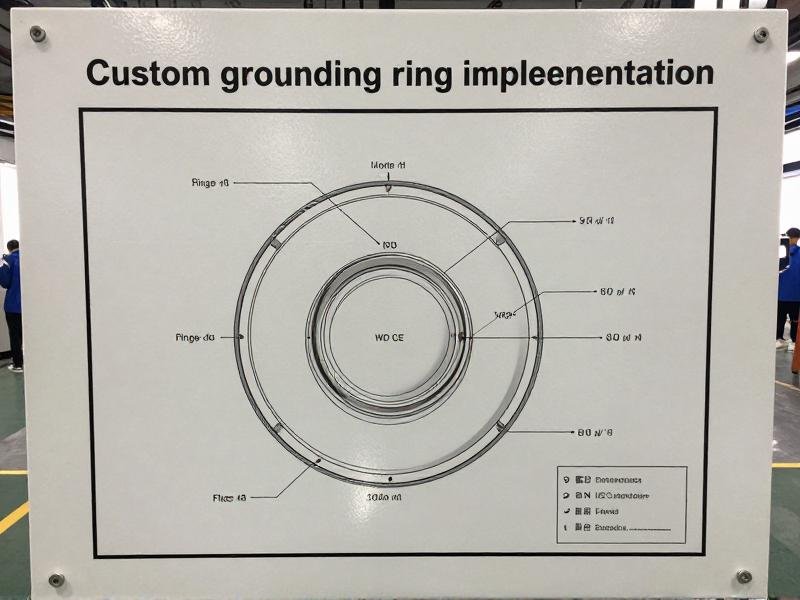 Custom grounding ring implementation