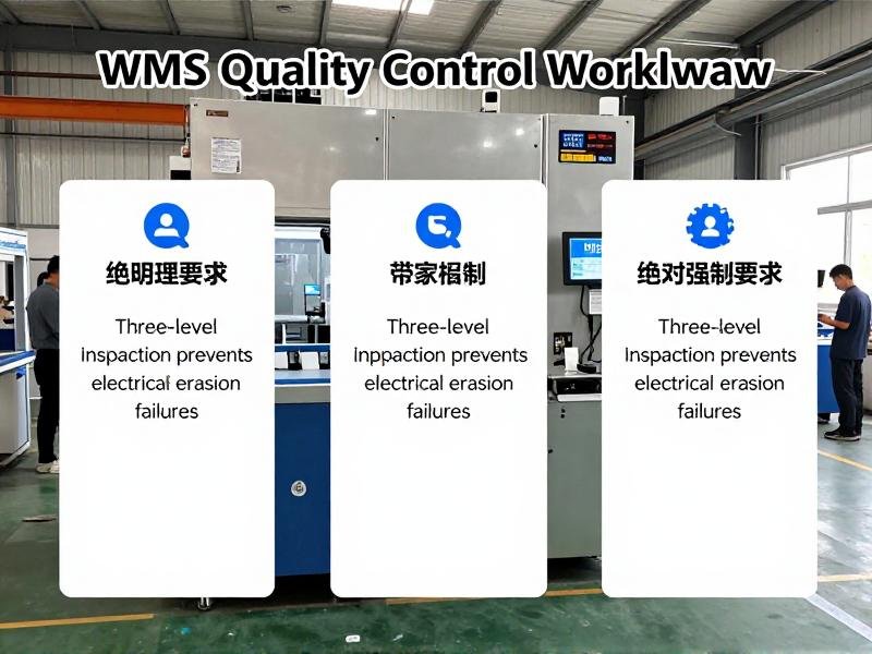 WMS quality control workflow