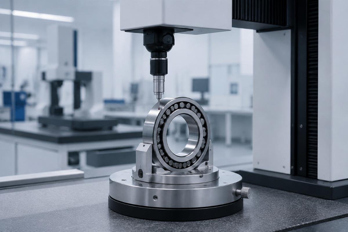 Precision grade tolerance testing for aerospace bearings