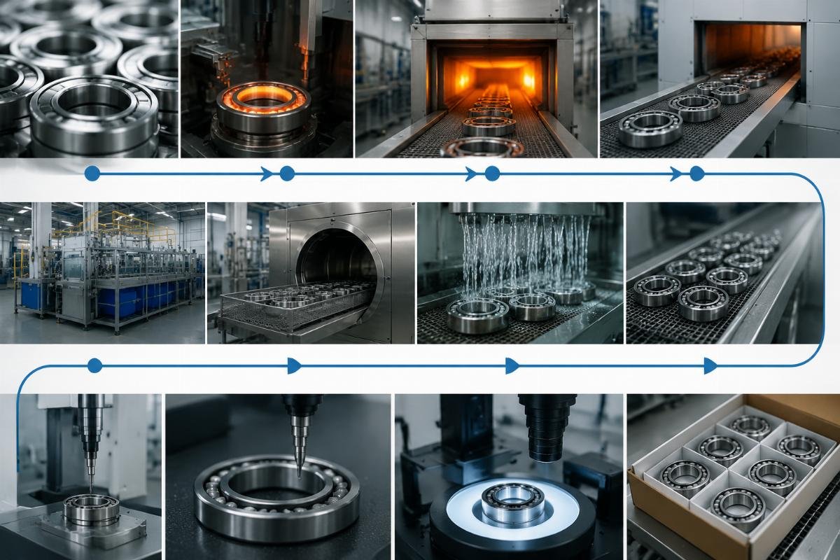 China Bearing Factory Heat Treatment Process