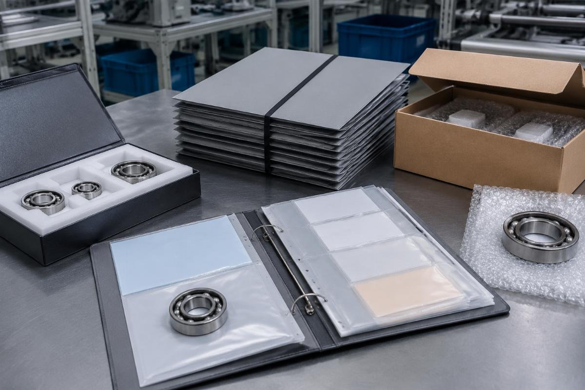 Comprehensive documentation ensuring full material and manufacturing traceability Bearing Traceability Documentation Package