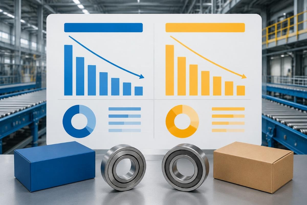 Conveyor bearing sourcing cost benchmark Cost comparison chart of OEM vs qualified China supplier conveyor bearing pricing
