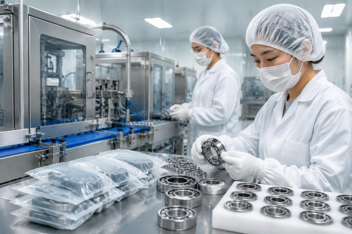 Supplier compliance documentation sample for food grade bearings