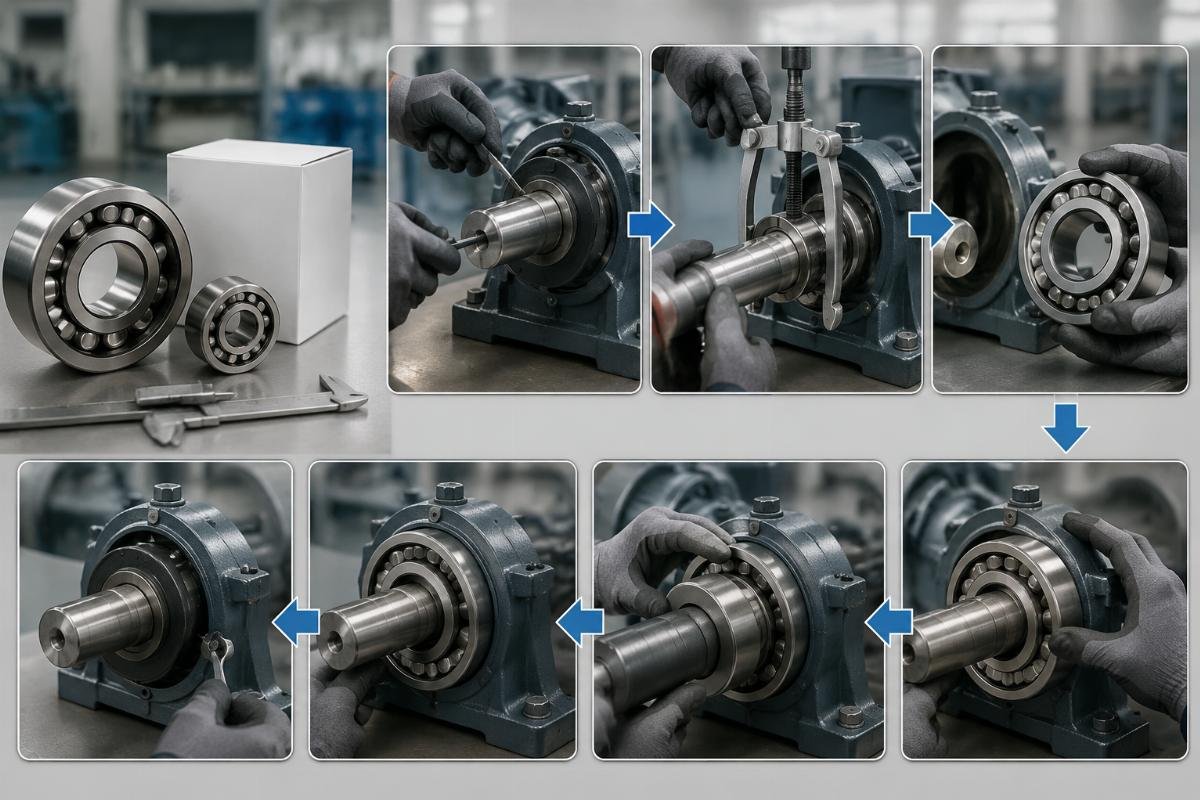 Key steps for successful imported bearing replacement with cost-effective alternatives Cost-Effective Bearing Replacement Process