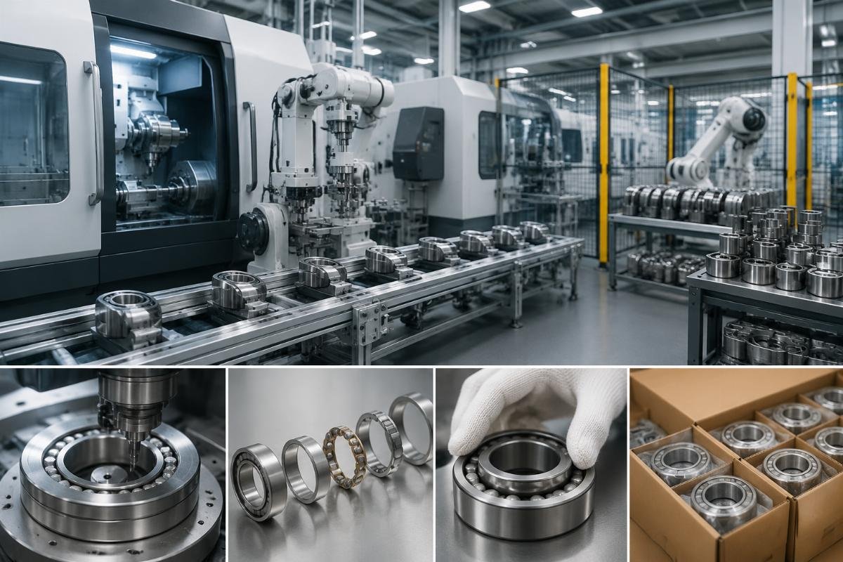 Chinese Bearing Manufacturing Process