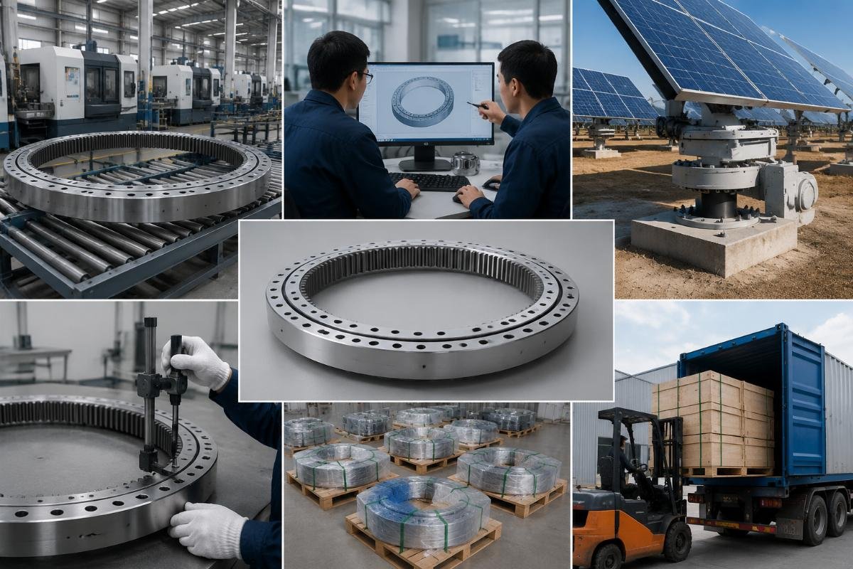 Procurement process checklist for solar tracker slewing bearings
