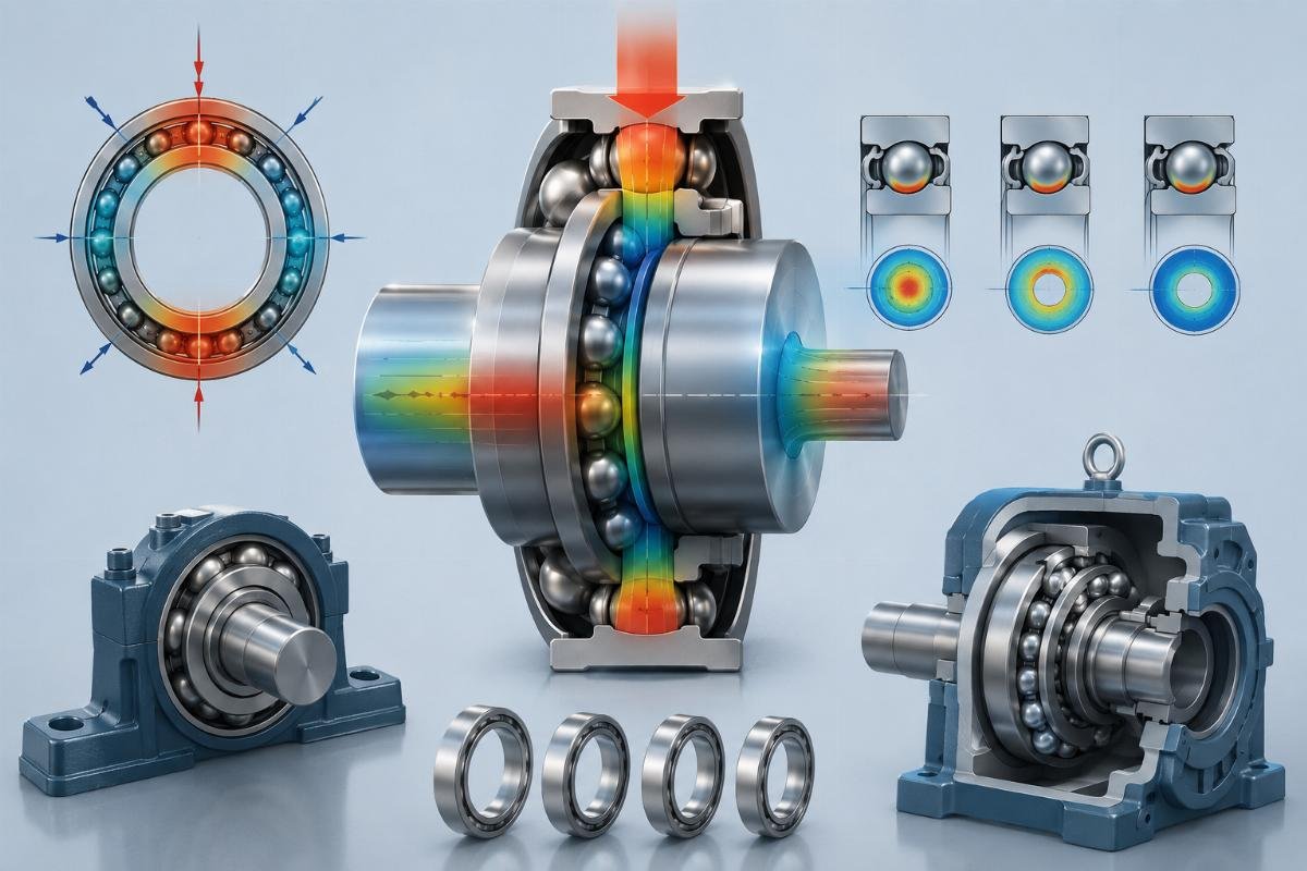 Bearing Load Analysis and Clearance Selection