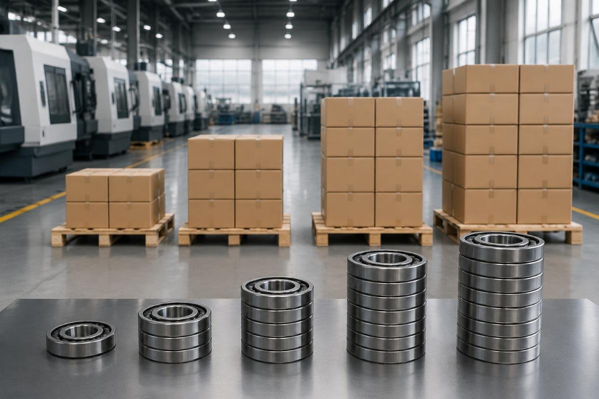 Tiered bulk pricing structure for Chinese bearing suppliers