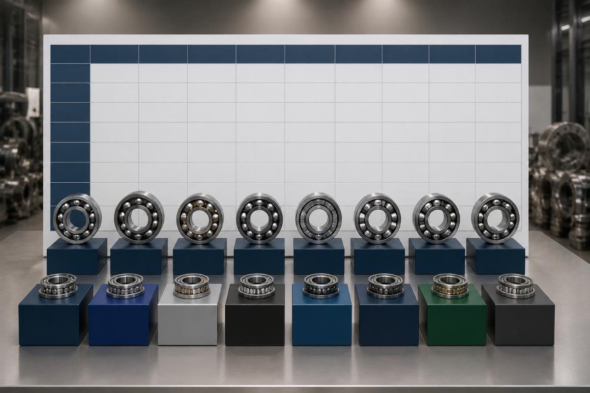 Price comparison table of torque-optimized bearings across 8 global OEM brands and Chinese specialized suppliers
